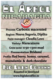 El Árbol, Nicaragua  (CM Natural Maracaturra)